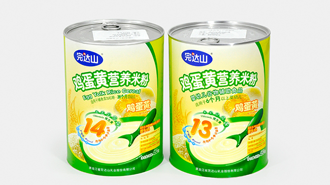 完達山米粉紙罐 完達山米粉紙罐