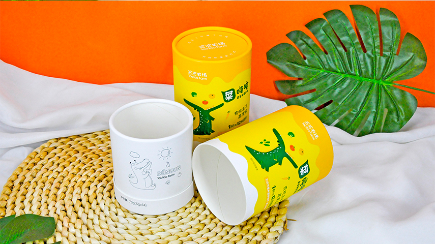 固體飲粉紙罐包裝