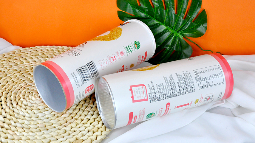 燕麥食品紙罐包裝